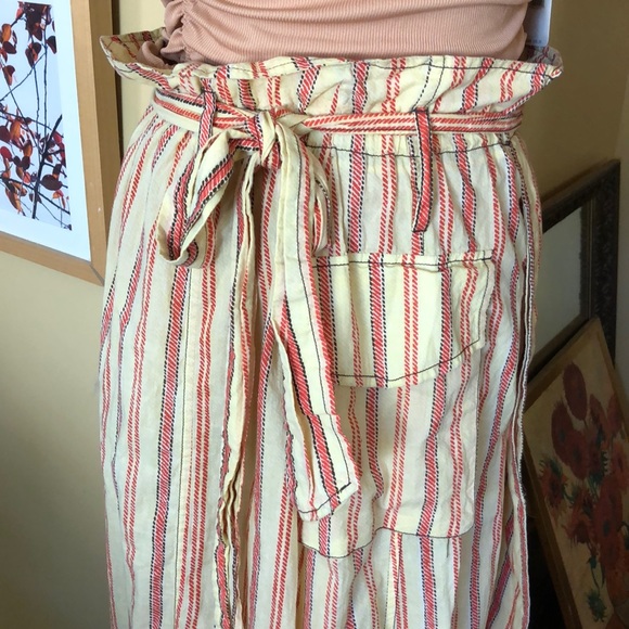FREE PEOPLE sz Small MED Paperbag Waist Wrap $128 - Picture 3 of 8